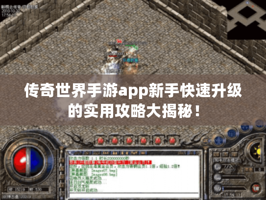 传奇世界手游app新手快速升级的实用攻略大揭秘！