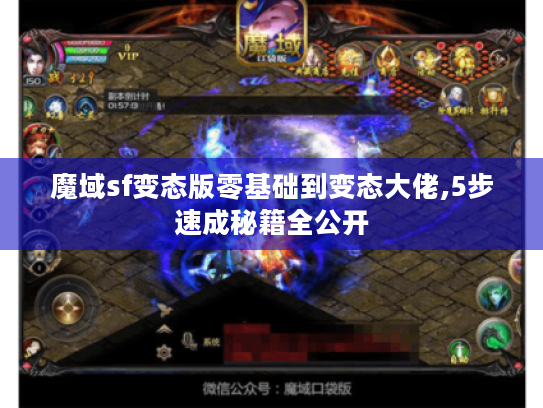 魔域sf变态版零基础到变态大佬,5步速成秘籍全公开 魔域sf变态版零基础到变态大佬,5步速成秘籍全公开