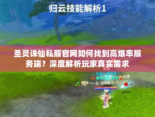 圣灵诛仙私服官网如何找到高爆率服务端？深度解析玩家真实需求