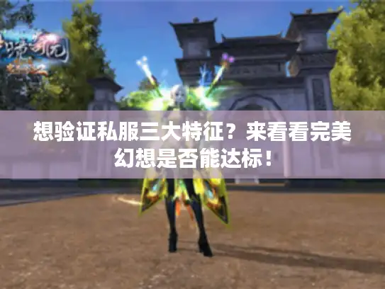 想验证私服三大特征？来看看完美幻想是否能达标！