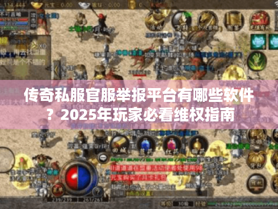 传奇私服官服举报平台有哪些软件？2025年玩家必看维权指南