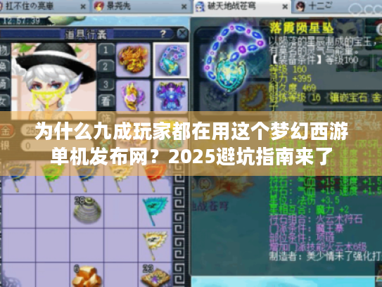 为什么九成玩家都在用这个梦幻西游单机发布网?2025避坑指南来了 为什么九成玩家都在用这个梦幻西游单机发布网?2025避坑指南来了
