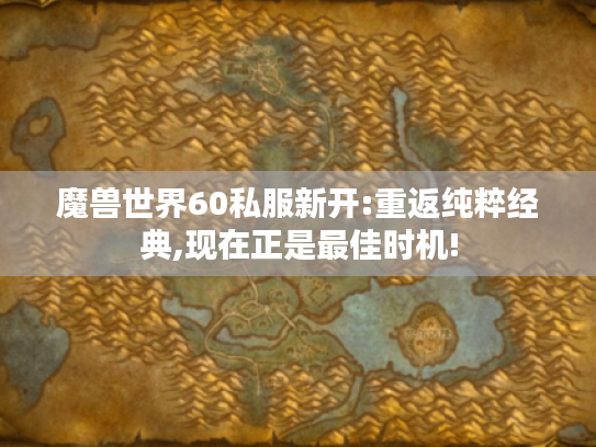 魔兽世界60私服新开:重返纯粹经典,现在正是最佳时机!