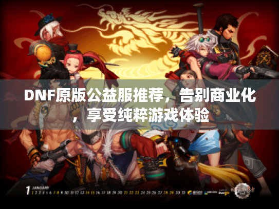 DNF原版公益服推荐,告别商业化,享受纯粹游戏体验 DNF原版公益服推荐,告别商业化,享受纯粹游戏体验