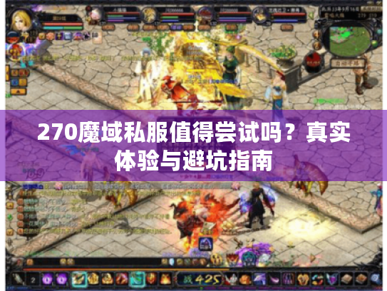 270魔域私服值得尝试吗?真实体验与避坑指南 270魔域私服值得尝试吗?真实体验与避坑指南