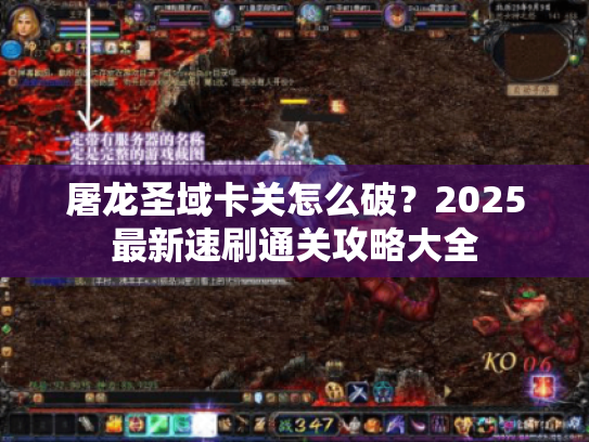 屠龙圣域卡关怎么破?2025最新速刷通关攻略大全 屠龙圣域卡关怎么破?2025最新速刷通关攻略大全