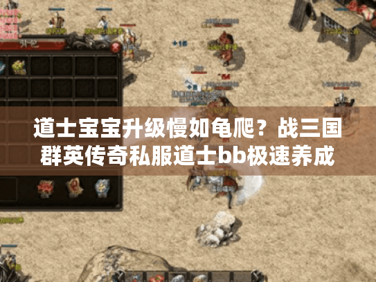 道士宝宝升级慢如龟爬?战三国群英传奇私服道士bb极速养成指南 道士宝宝升级慢如龟爬?战三国群英传奇私服道士bb极速养成指南