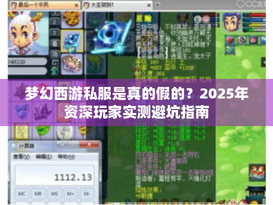 梦幻西游私服是真的假的?2025年资深玩家实测避坑指南 梦幻西游私服是真的假的?2025年资深玩家实测避坑指南