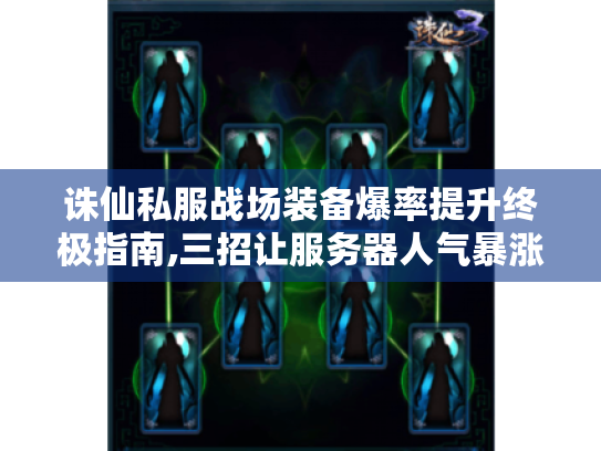 诛仙私服战场装备爆率提升终极指南,三招让服务器人气暴涨 诛仙私服战场装备爆率提升终极指南,三招让服务器人气暴涨