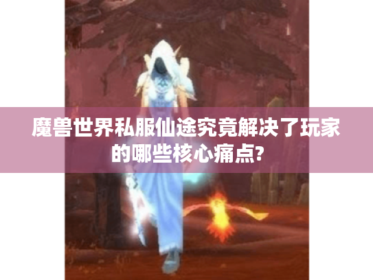 魔兽世界私服仙途究竟解决了玩家的哪些核心痛点?