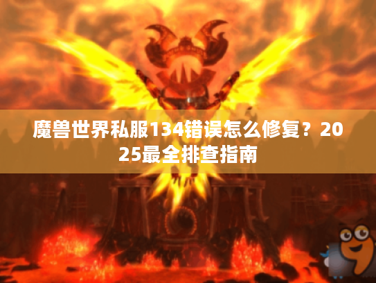 魔兽世界私服134错误怎么修复？2025最全排查指南