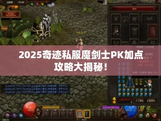 2025奇迹私服魔剑士PK加点攻略大揭秘！
