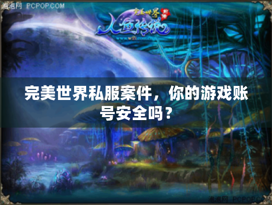完美世界私服案件，你的游戏账号安全吗？
