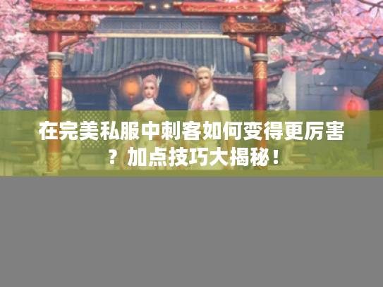 在完美私服中刺客如何变得更厉害?加点技巧大揭秘! 在完美私服中刺客如何变得更厉害?加点技巧大揭秘!