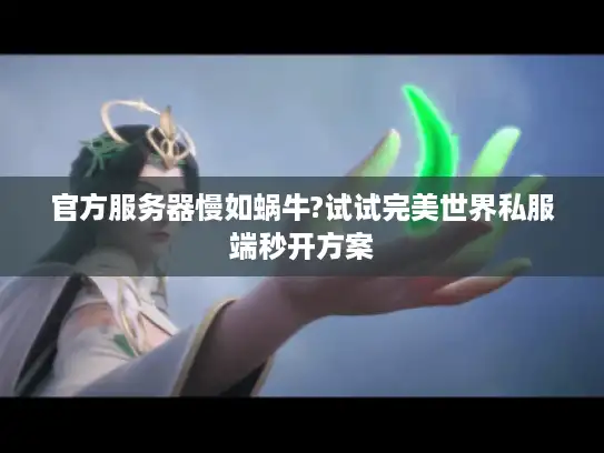 官方服务器慢如蜗牛?试试完美世界私服端秒开方案 官方服务器慢如蜗牛?试试完美世界私服端秒开方案