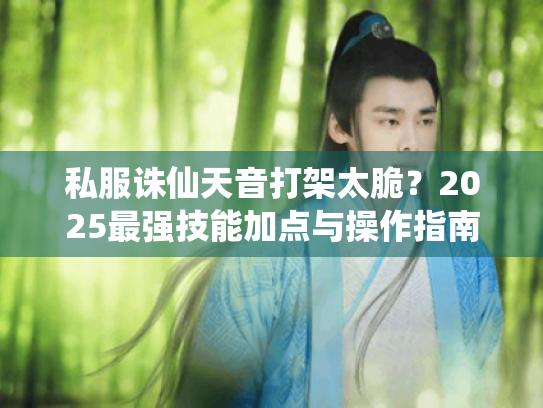私服诛仙天音打架太脆?2025最强技能加点与操作指南 私服诛仙天音打架太脆?2025最强技能加点与操作指南
