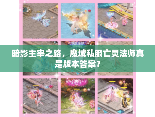 暗影主宰之路，魔域私服亡灵法师真是版本答案？