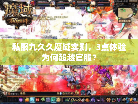 私服九久久魔域实测,3点体验为何超越官服? 私服九久久魔域实测,3点体验为何超越官服?
