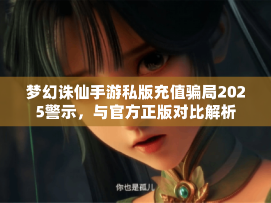 梦幻诛仙手游私版充值骗局2025警示，与官方正版对比解析