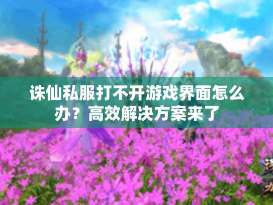 诛仙私服打不开游戏界面怎么办?高效解决方案来了 诛仙私服打不开游戏界面怎么办?高效解决方案来了