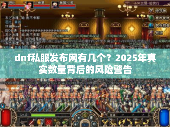 dnf私服发布网有几个？2025年真实数量背后的风险警告