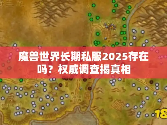魔兽世界长期私服2025存在吗？权威调查揭真相