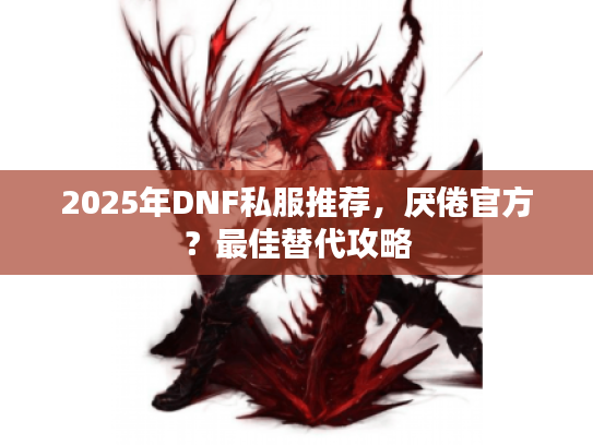 2025年DNF私服推荐，厌倦官方？最佳替代攻略