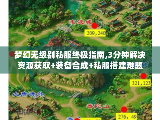 梦幻无级别私服终极指南,3分钟解决资源获取+装备合成+私服搭建难题 梦幻无级别私服终极指南,3分钟解决资源获取+装备合成+私服搭建难题