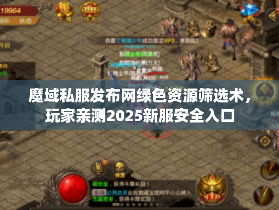 魔域私服发布网绿色资源筛选术，玩家亲测2025新服安全入口