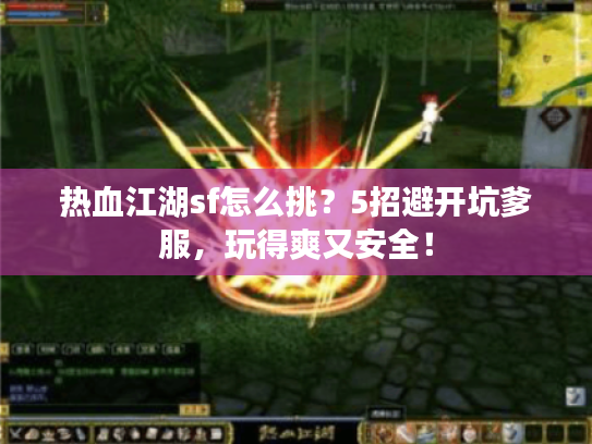 热血江湖sf怎么挑?5招避开坑爹服,玩得爽又安全! 热血江湖sf怎么挑?5招避开坑爹服,玩得爽又安全!