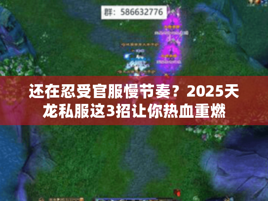 还在忍受官服慢节奏?2025天龙私服这3招让你热血重燃 还在忍受官服慢节奏?2025天龙私服这3招让你热血重燃
