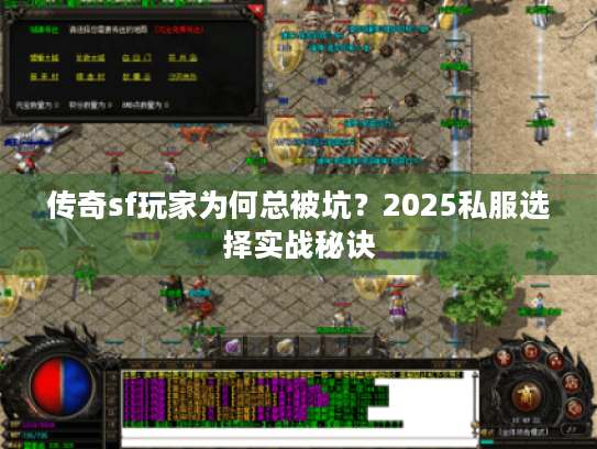 传奇sf玩家为何总被坑？2025私服选择实战秘诀