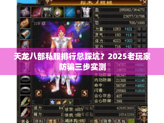 天龙八部私服排行总踩坑?2025老玩家防骗三步实测 天龙八部私服排行总踩坑?2025老玩家防骗三步实测