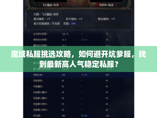 魔域私服挑选攻略,如何避开坑爹服,找到最新高人气稳定私服? 魔域私服挑选攻略,如何避开坑爹服,找到最新高人气稳定私服?