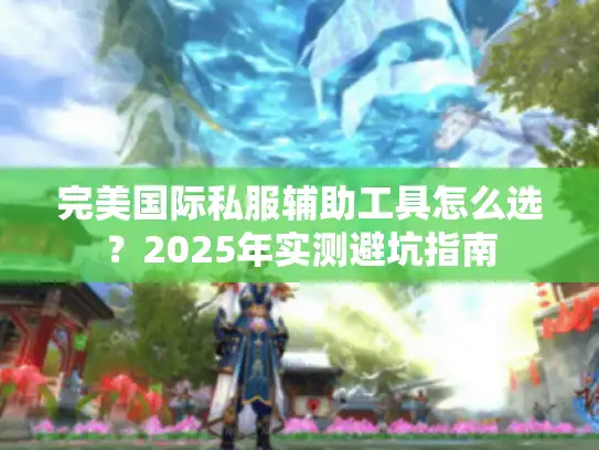 完美国际私服辅助工具怎么选？2025年实测避坑指南
