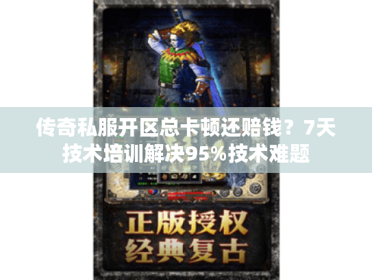 传奇私服开区总卡顿还赔钱？7天技术培训解决95%技术难题