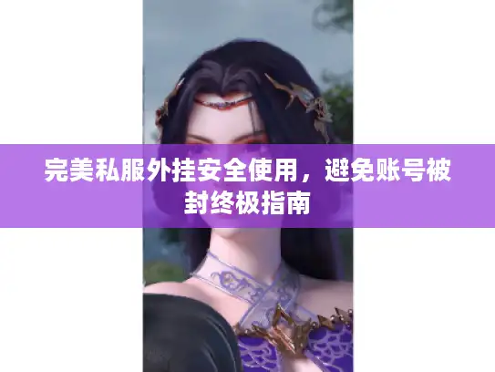 完美私服外挂安全使用，避免账号被封终极指南