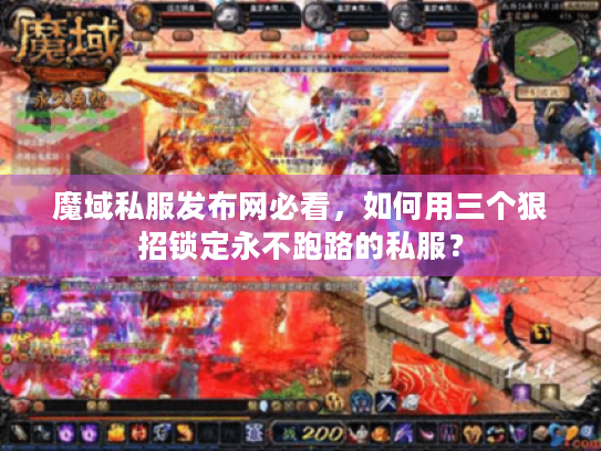 魔域私服发布网必看，如何用三个狠招锁定永不跑路的私服？