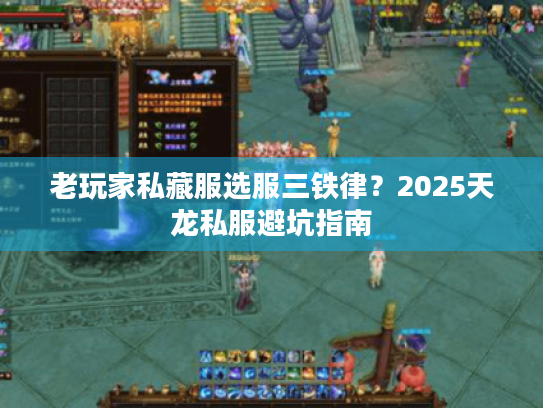 老玩家私藏服选服三铁律?2025天龙私服避坑指南 老玩家私藏服选服三铁律?2025天龙私服避坑指南
