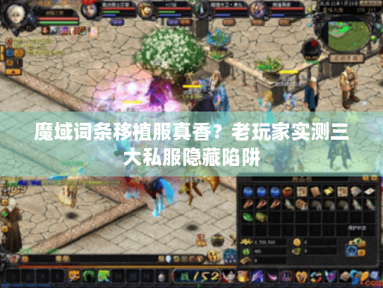 魔域词条移植服真香?老玩家实测三大私服隐藏陷阱 魔域词条移植服真香?老玩家实测三大私服隐藏陷阱