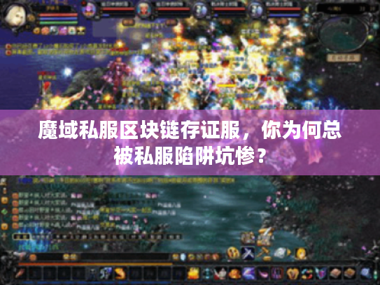 魔域私服区块链存证服，你为何总被私服陷阱坑惨？
