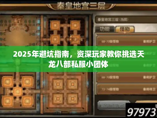 2025年避坑指南,资深玩家教你挑选天龙八部私服小团体 2025年避坑指南,资深玩家教你挑选天龙八部私服小团体