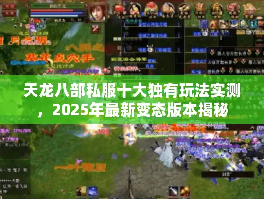天龙八部私服十大独有玩法实测，2025年最新变态版本揭秘