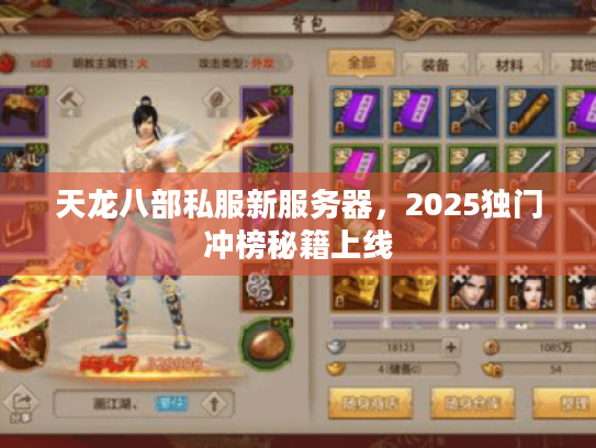 天龙八部私服新服务器,2025独门冲榜秘籍上线 天龙八部私服新服务器,2025独门冲榜秘籍上线