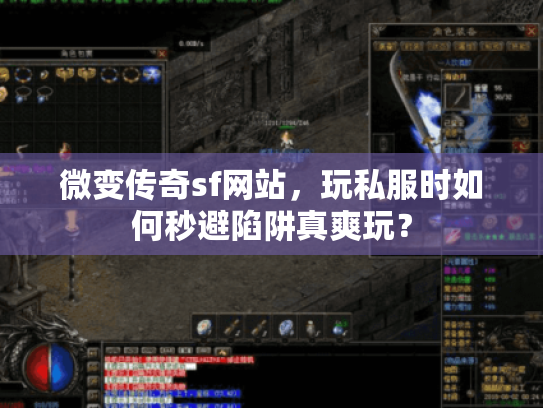 微变传奇sf网站，玩私服时如何秒避陷阱真爽玩？