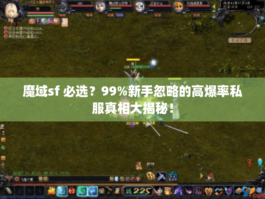 魔域sf 必选？99%新手忽略的高爆率私服真相大揭秘！