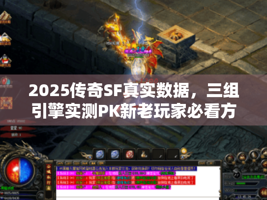 2025传奇SF真实数据，三组引擎实测PK新老玩家必看方案