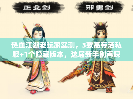 热血江湖老玩家实测,3款高存活私服+1个隐藏版本,这届新手别再踩坑! 热血江湖老玩家实测,3款高存活私服+1个隐藏版本,这届新手别再踩坑!