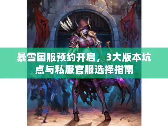 暴雪国服预约开启,3大版本坑点与私服官服选择指南 暴雪国服预约开启,3大版本坑点与私服官服选择指南