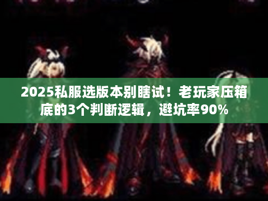 2025私服选版本别瞎试！老玩家压箱底的3个判断逻辑，避坑率90%